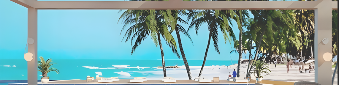 imagen de pérgola romana de hunter douglas