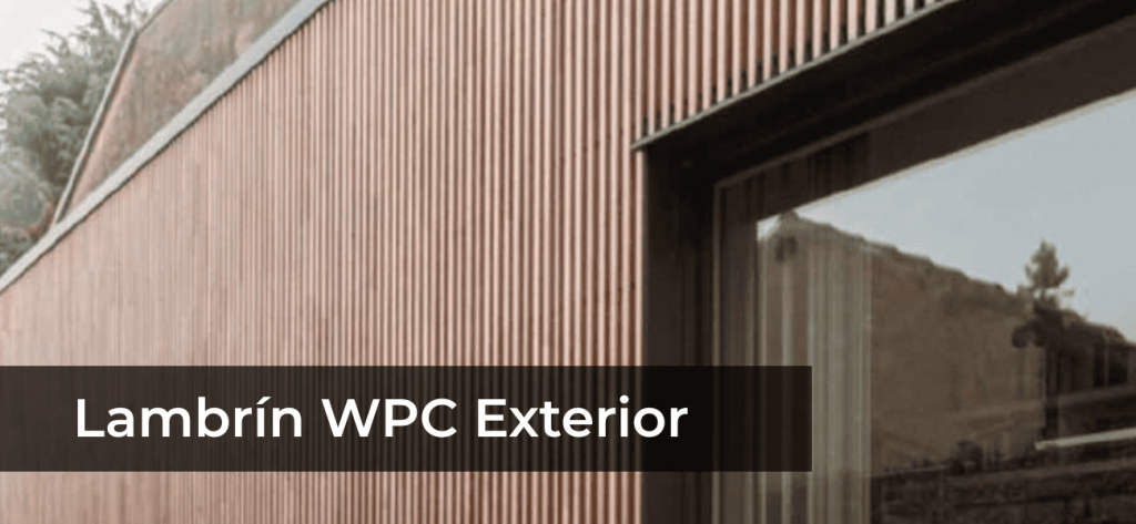 imagen categoría "Muros" - Subcategoría "Lambrin WPC exterior "