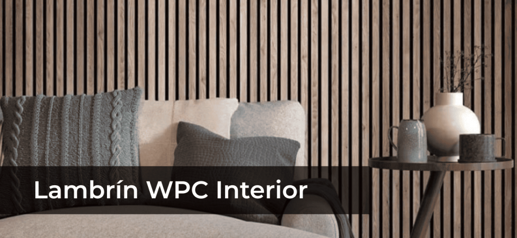 imagen categoría "Muros" - Subcategoría "Lambrin WPC interior"