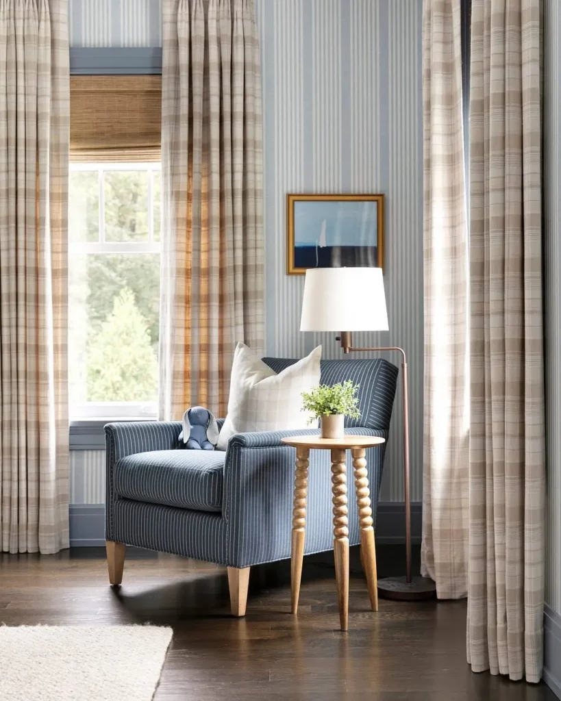 soft drapery + roman shade 5